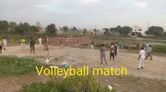 'Video thumbnail for Volleyball match in nakka kharak mirpur azad kashmir V4'