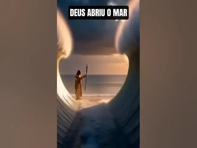 Video thumbnail for DEUS ABRIU O MAR VERMELHO / #shorts