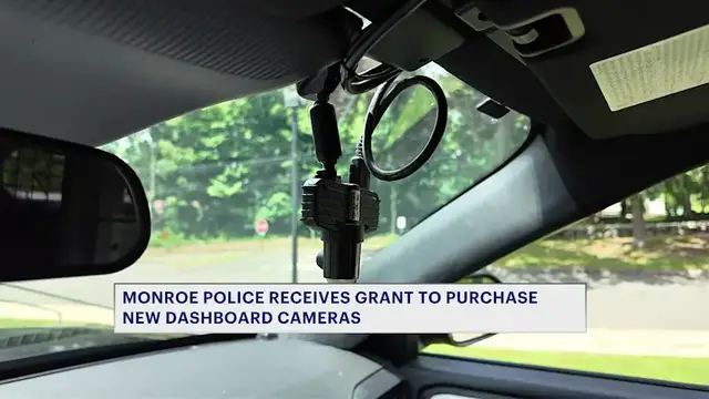 Video thumbnail for Monroe police receives grant to purchase new dashboard cameras
