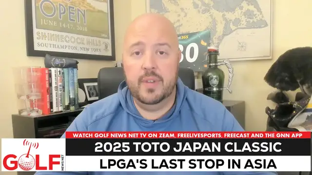 'Video thumbnail for 2025 Toto Japan Classic: LPGA heads to Japan'
