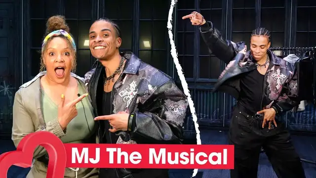 Video thumbnail for "Playing Michael Jackson comes with a lot of pressure" | MJ The Musical