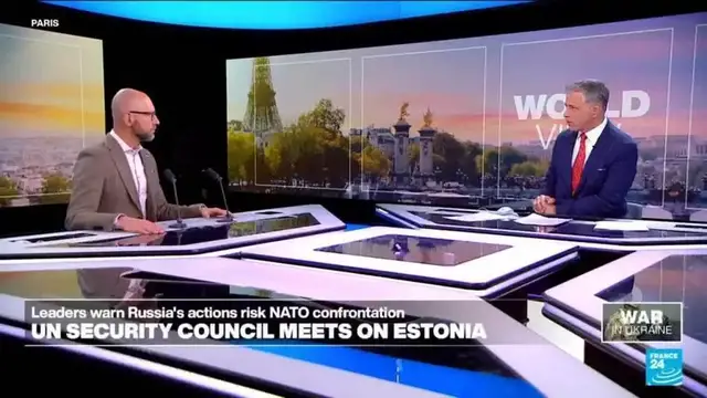 'Video thumbnail for Ukraine's ex-PM Yatsenyuk warns Putin only understands force, urges NATO to match words with action'