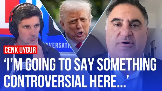 'Video thumbnail for Anti-Trump networks 'should maybe have licenses revoked': Trump | LBC'