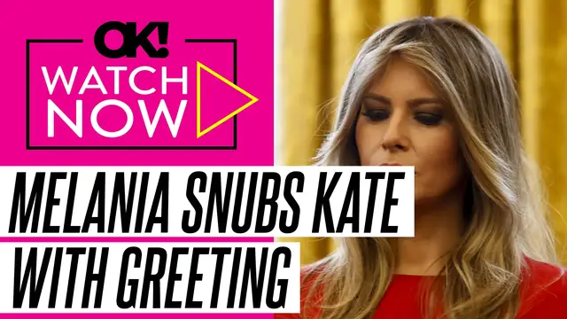 'Video thumbnail for Did Melania Trump Disrespect Kate Middleton? Why First Lady Didn't Curtsy When Greeting Prince William and His Wife'