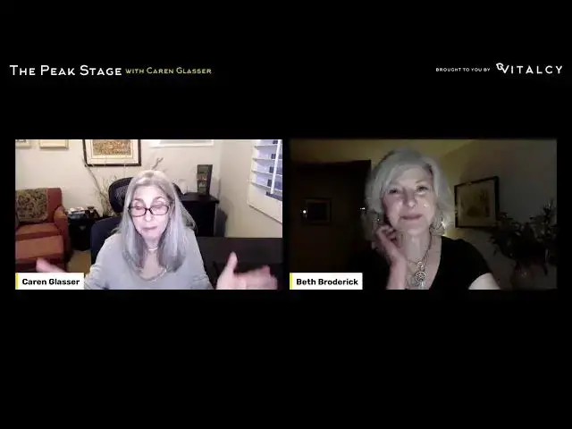 Video thumbnail for Meet Beth Broderick on The Peak Stage from Vitalcy