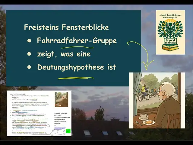 Video thumbnail for Deutungshypothese? Kein Geheimnis mehr, wenn man mit Freistein diese Radfahrergruppe gesehen hat ;-)