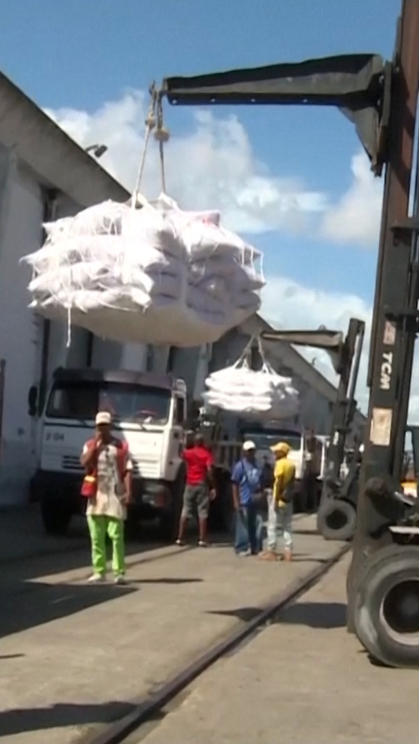 Video thumbnail for China sends aid to Cuba amid a harsh US blockade