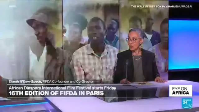 Video thumbnail for Paris hosts African Diaspora International Film Festival