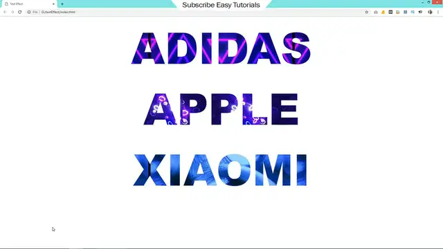Video thumbnail for How To Create Animationed Text Background Effect In CSS _ CSS Tutorial For Beginners