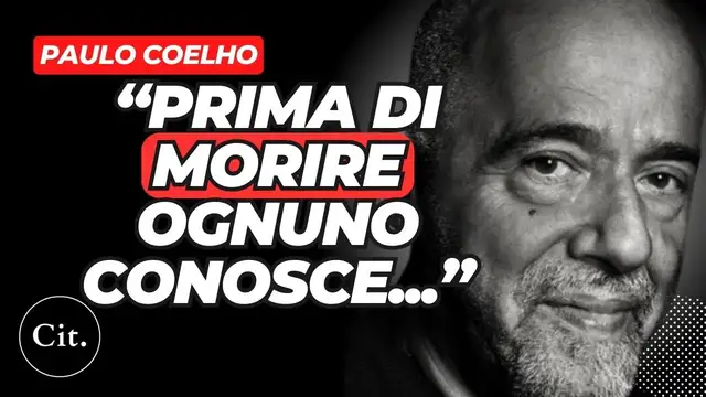 'Video thumbnail for Paulo Coelho: 10 Citazioni Chiave Per Una Vita Migliore'