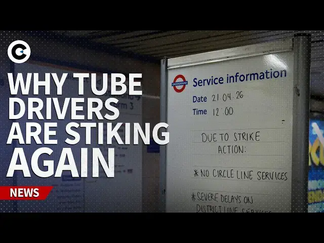 Video thumbnail for Tube drivers demand 32-hour working week