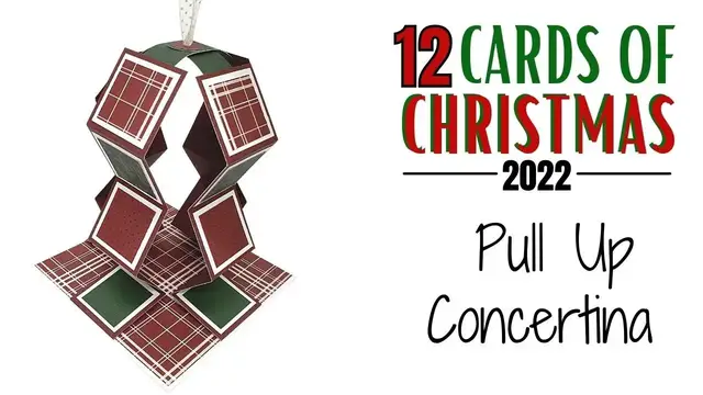 Video thumbnail for 12 Cards of Christmas - Pull Up Concertina