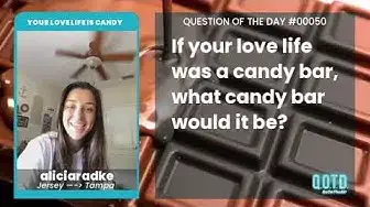 Video thumbnail for aliciaradke's love life is like licorice. Better things are to come!