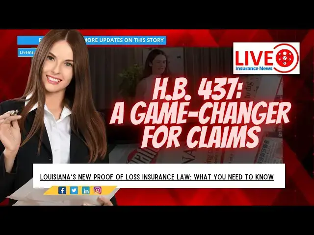 'Video thumbnail for Louisiana’s New Proof of Insurance Law What H B 437 Means for Policyholders'