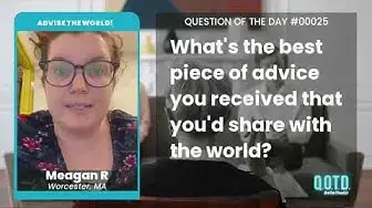 Video thumbnail for Meagan's Advice: "Save money, in moderation!"