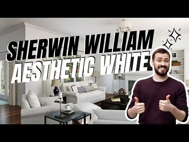 Video thumbnail for Sherwin Williams Aesthetic White : A complete Color Review
