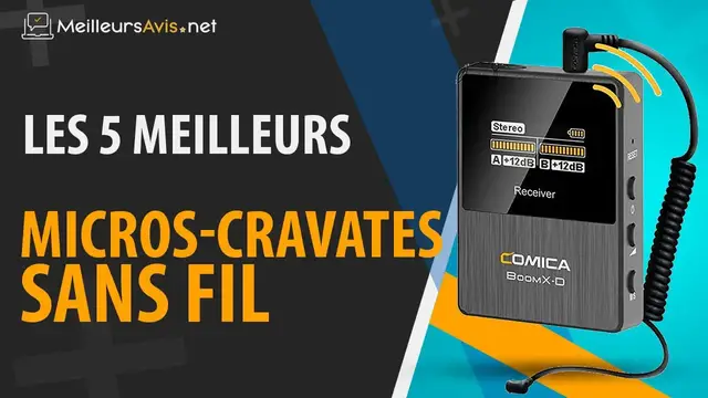 Video thumbnail for ⭐️ MEILLEUR MICRO-CRAVATE SANS FIL - Avis & Guide d'achat (Comparatif 2021)