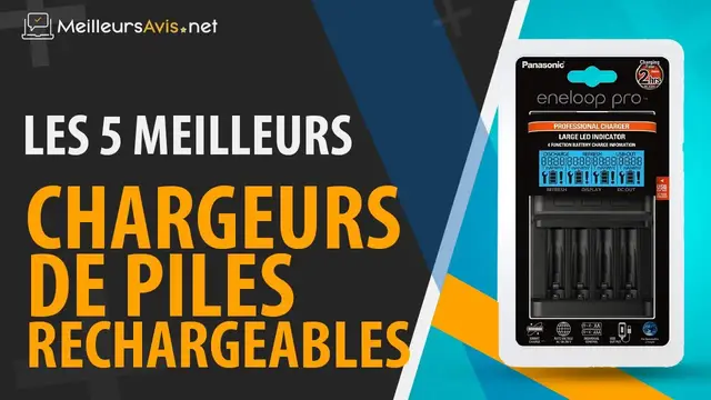 Video thumbnail for ⭐️ MEILLEUR CHARGEUR DE PILES RECHARGEABLES - Avis & Guide d'achat (Comparatif 2021)