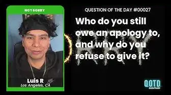 Video thumbnail for Luis says sorry-not-sorry, mom!