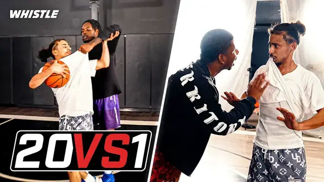 Video thumbnail for Julian Newman Vs. K Showtime 1v1 Got HEATED