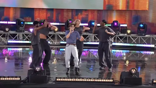 Video thumbnail for Yeonjun performs during the GMA 2026 Summer Concert Series 4.