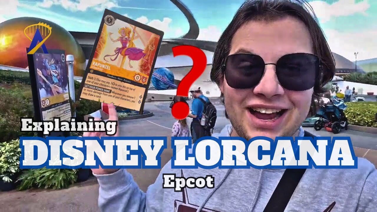 Video thumbnail for Disney Lorcana Cards at EPCOT International Festival of the Arts 2026