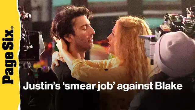 'Video thumbnail for Inside Justin Baldoni's $30K-a-month 'smear job' against Blake Lively'