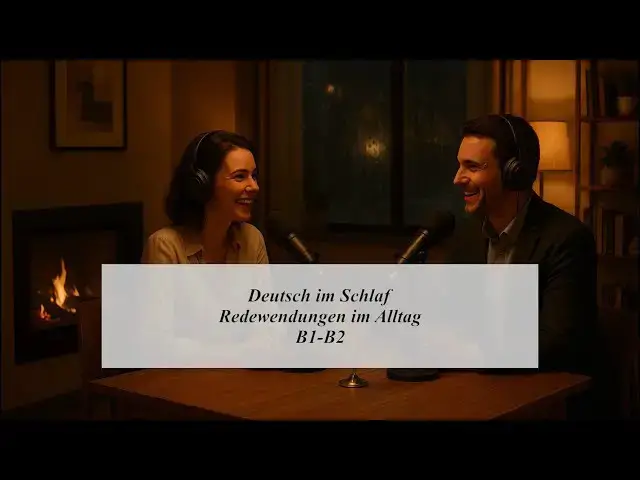 'Video thumbnail for Deutsch Im Schlaf: Redewendungen im Alltag | Deutsch Hören Podcast B1-B2'