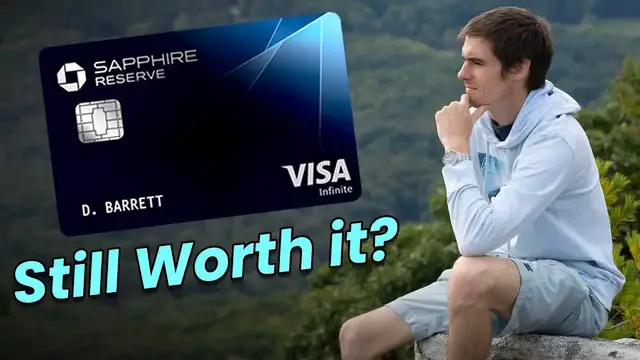 Video thumbnail for ben hedges: chase sapphire reserve in 2022: still worth it? a review of travel rewards, credit card benefits & more