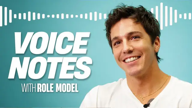 Video thumbnail for Role Model plays us unheard recordings from 'Chuck Timely & The Hourglass' | Voicenotes
