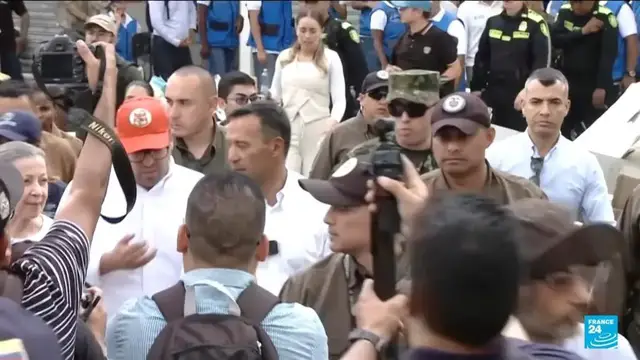 'Video thumbnail for Colombia reels after guerilla attacks'