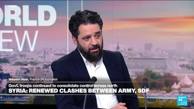 Video thumbnail for IS group prisoners are 'big issue' for Syrian government and Kurdish SDF