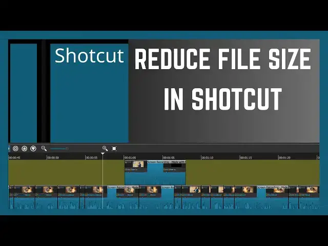 'Video thumbnail for How To Reduce Video Size In Shotcut'