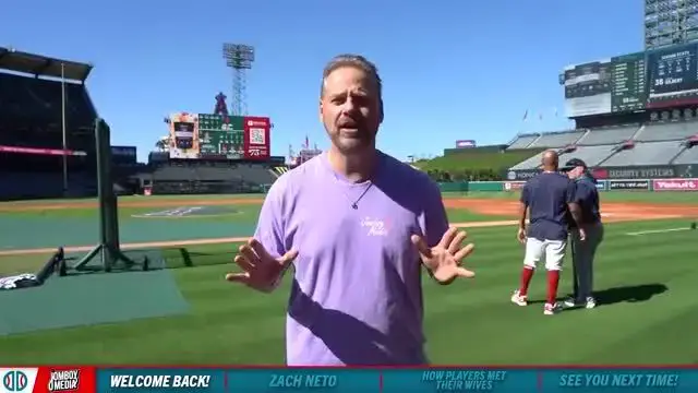 'Video thumbnail for Zach Neto Teaches Rose How To Salsa! | Dugout Discussions'