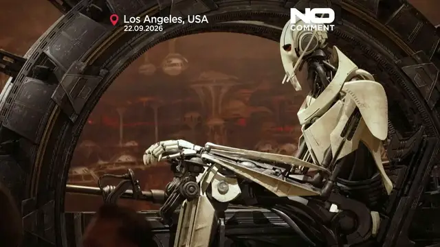 Video thumbnail for Lucas Museum opens in Los Angeles with Star Wars treasures on display