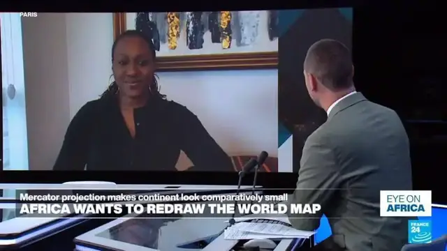 'Video thumbnail for Africa: A campaign to replace the Mercator map and show the continent’s true size'