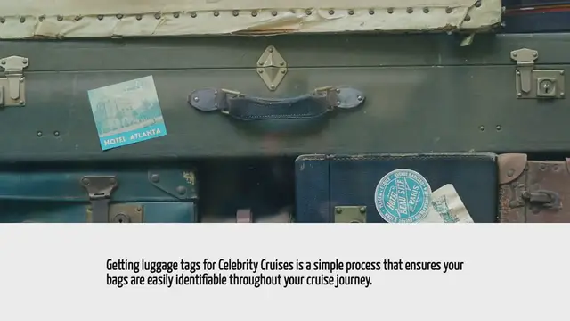 'Video thumbnail for How To Get Luggage Tags For Celebrity Cruises'