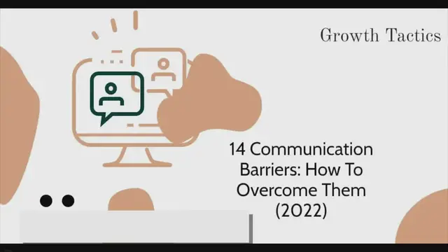 'Video thumbnail for 15 Communication Barriers: How To Overcome Them'