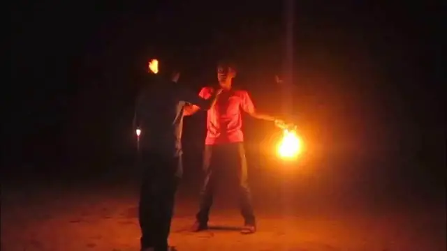 Video thumbnail for আড়াইহাজার মেঘনার চরে আগুন নিয়ে খেলা || Fire Spinning Game At Araihazar Meghnar Char