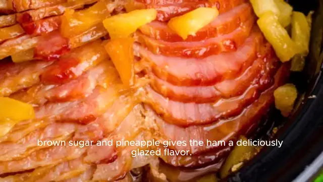 Video thumbnail for Crock Pot Brown Sugar Pineapple Ham