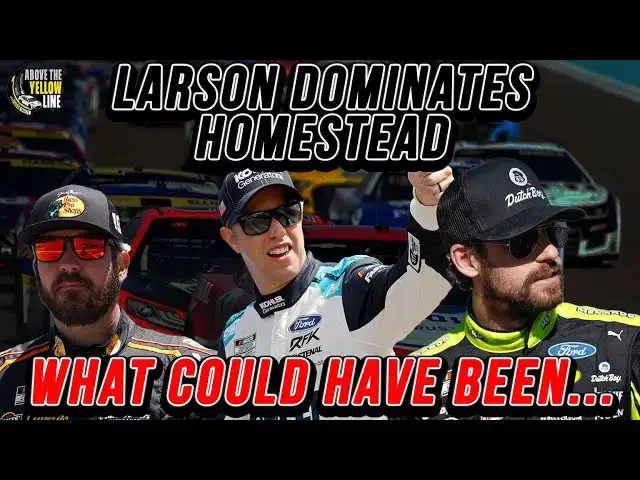 Video thumbnail for Larson Dominates at Homestead: What Could Have Been for Others...