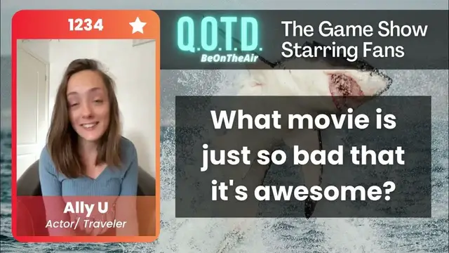 Video thumbnail for Our Favorite Answers: Ally is a "Sharknado 2" stan!