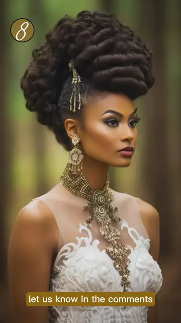 Video thumbnail for 8 hairstyles for weddings generated by A.I.