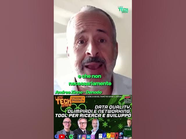 Video thumbnail for Andrea Zinno (Denodo): la semantica dei dati è importante per intelligenza artificiale