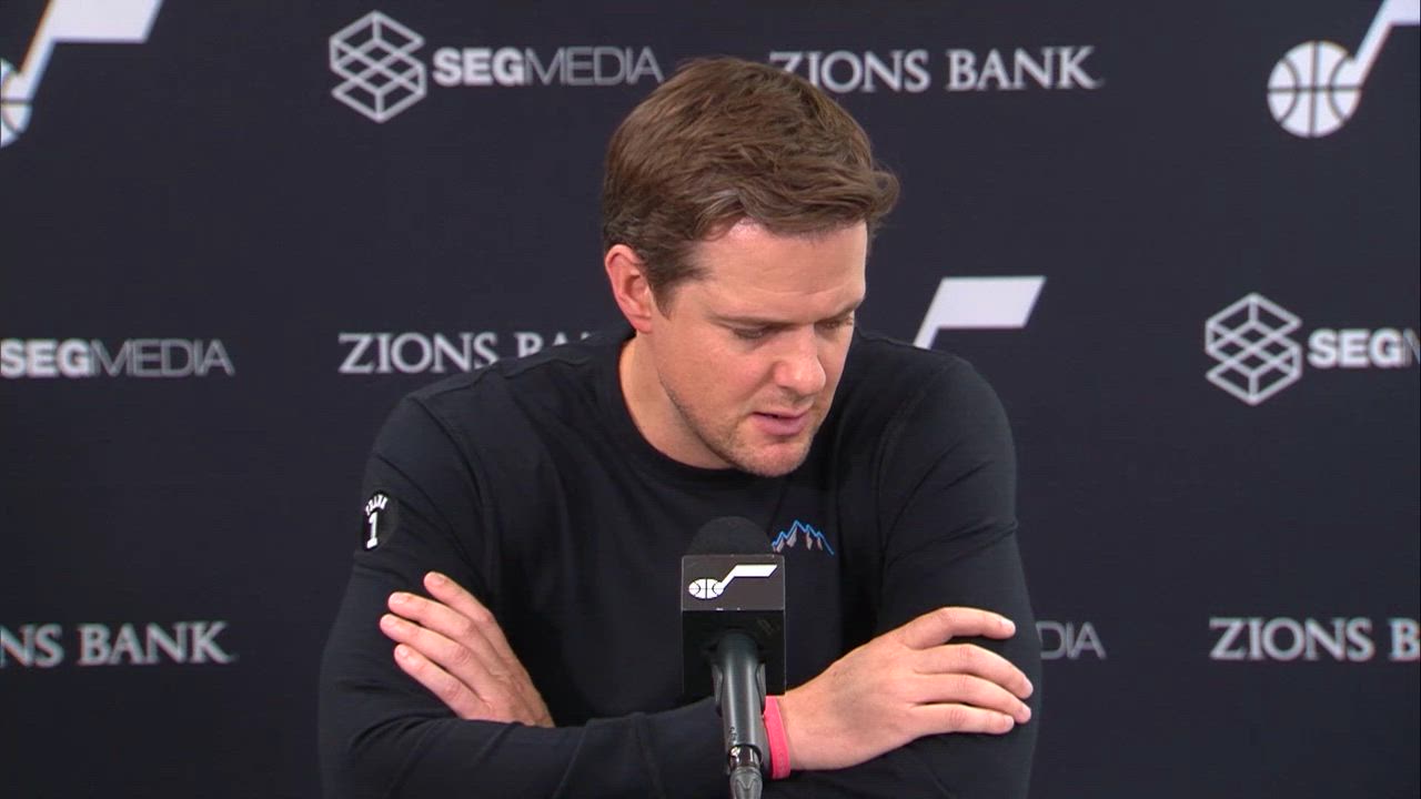 Video thumbnail for Utah Jazz Set 30-Year Mark in Steals Despite Loss to Blazers