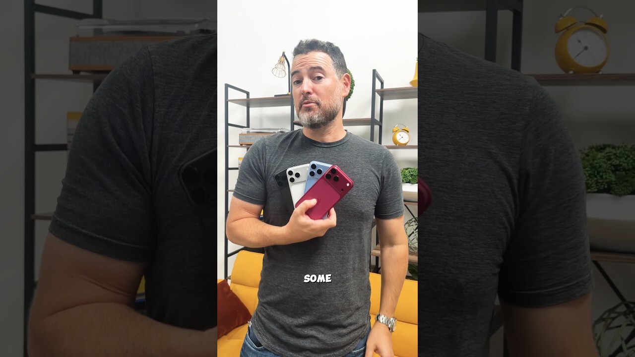 Video thumbnail for These are the iPhone 18 Pro colors?!