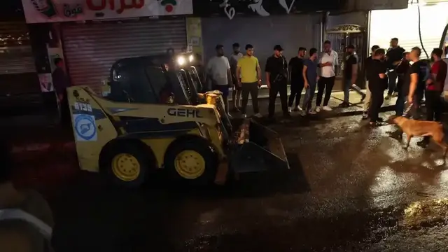 Video thumbnail for Syria: Two killed, 13 injured in passenger bus explosion in Jaramana, suburb of Damascus: SANA (2).