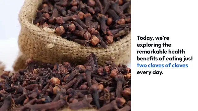 Video thumbnail for Health Benefits of Cloves