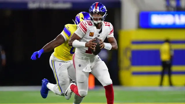 Video thumbnail for Jaxson Dart Injury: Giants' Season Prospects with Winston