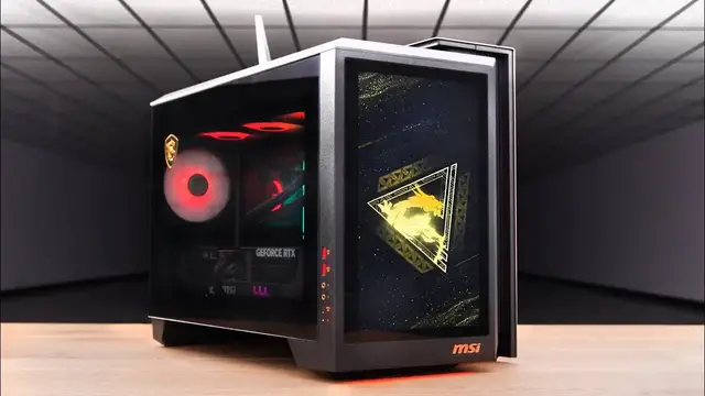 'Video thumbnail for MSI’s INSANE New Gaming PC with Built-in Display!'